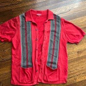 SUPREME BRAND MENS CARDIGAN. 50’s vibe.